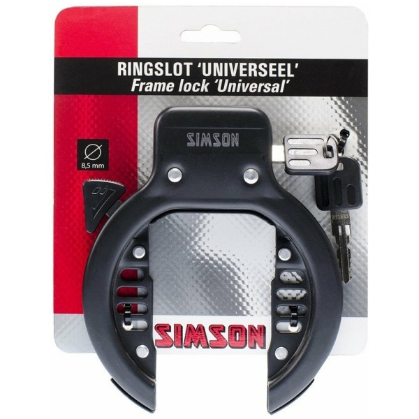 Simson Ringslot Normaal Ø80mm - 020856 Zwart - Afbeelding 2