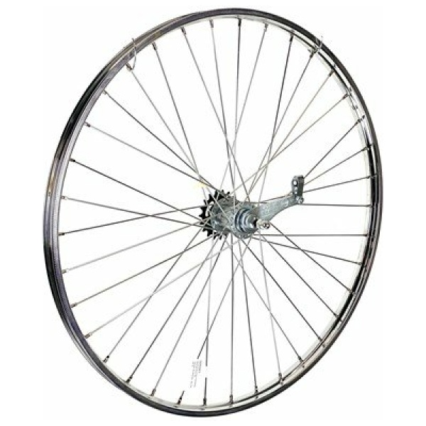 Kt Achterwiel 28-15/8-13/8 (37-622) RN beretta-velg chroom
