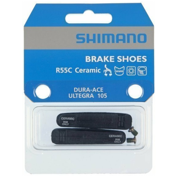 Shimano Remrubber Los R55C Voor Ceramic Velg 1 Paar