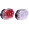 Simson Led set voor & achter wit/rood incl.batt.020757 - Afbeelding 2