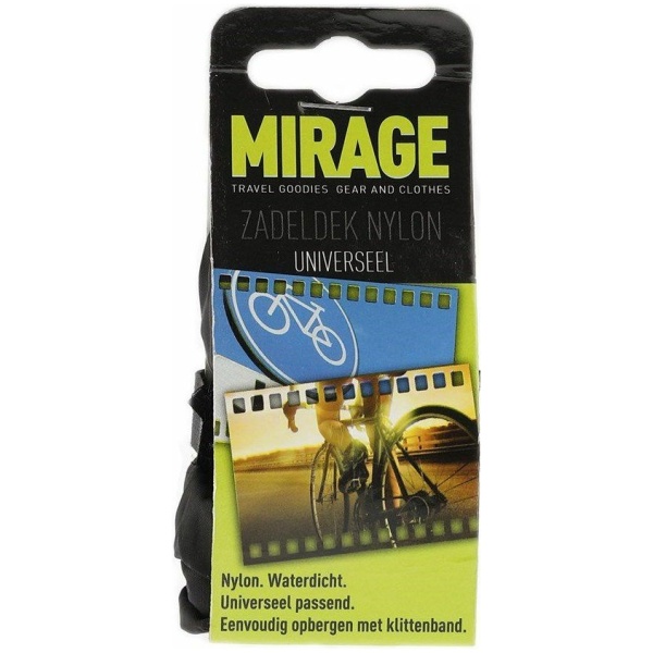Mirage Zadeldek Undercover van nylon - Zwart - Afbeelding 2