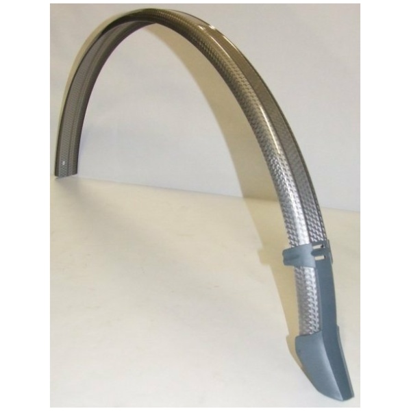 Gazelle Spatscherm achter 28 inch sks chromet escher lite Chroom|Zilver