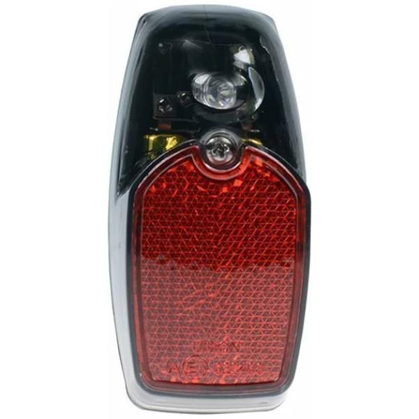 Simson Achterlicht LED - Zwart 021769 Rood