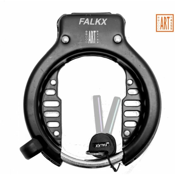 Falx FALKX Ringslot ART** 72mm breed. Met gat geschikt voor insteekkettingen type Axa - Afbeelding 2