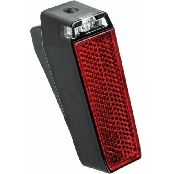 Axa Nyx Battery - Fiets Achterlicht - LED Fietsverlichting op Batterij - Auto Off systeem - Spatbord montage - Rood Zwart - Afbeelding 2