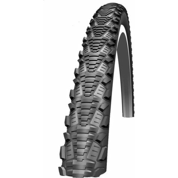 Schwalbe btb 20x1.75 CX Comp refl zw Zwart - Afbeelding 3