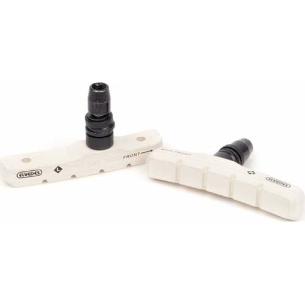 Elvedes Remblokken V-brake 72 X 13 Mm per paar Wit