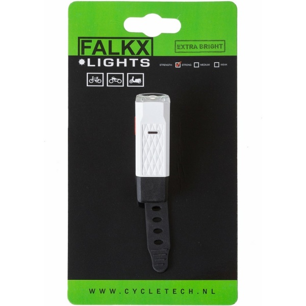 Falkx Mini LED koplamp - USB oplaadbaar