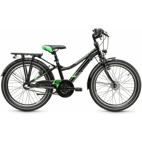 Scool Wave steel ltd 20 3-Speed Black/Neon Green Mixed 2024