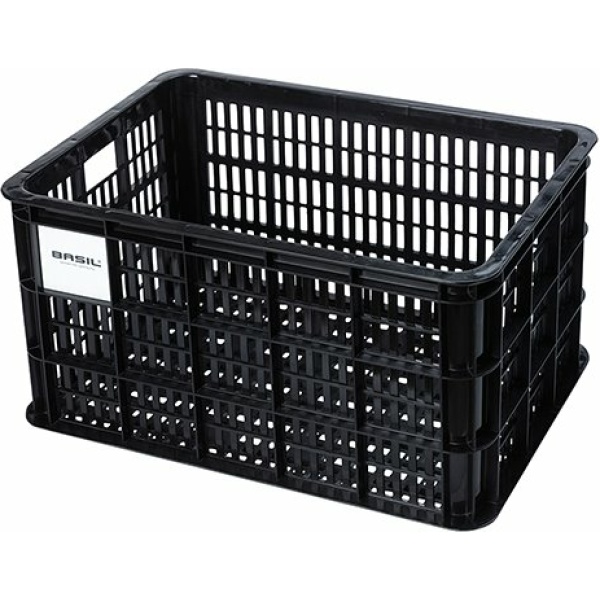 Basil Fietskrat 40L - Zwart