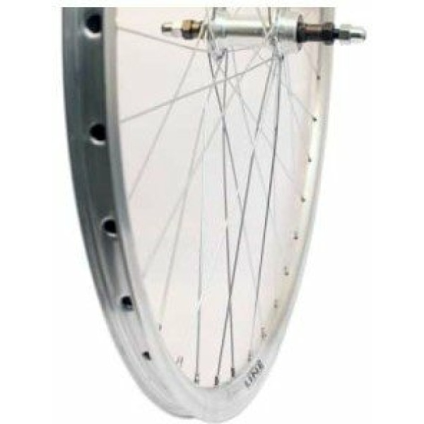 Merkloos Achterwiel 28 freewheel vaste as velg Hoog (37-622)