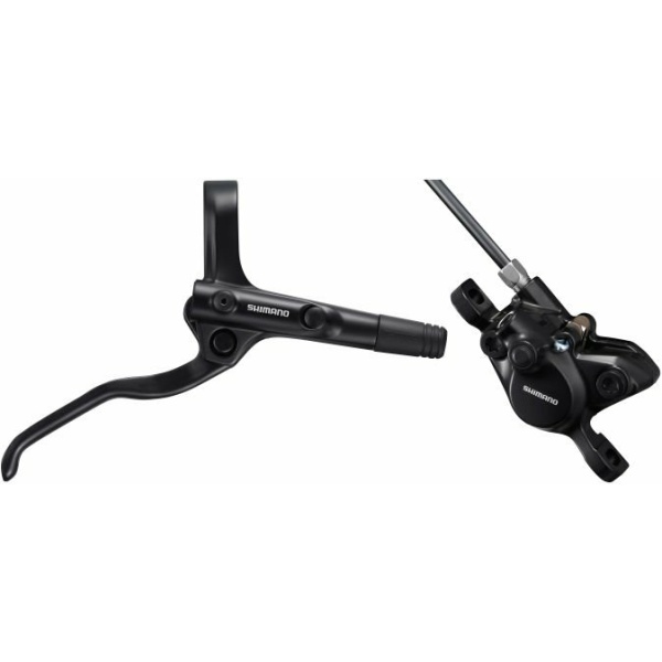 Shimano Hydraulische schijfremset MT200 achter - zonder remschijf - Zwart