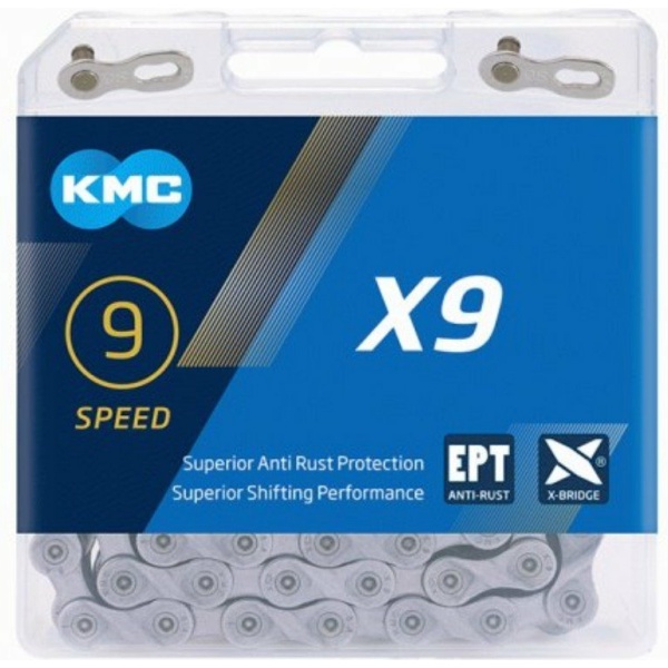 Kmc ketting X9 EPT 114s Grey