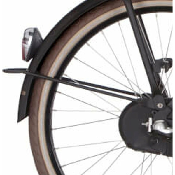 Cortina spatbordstang achter 26 U4 Jet Black Matt