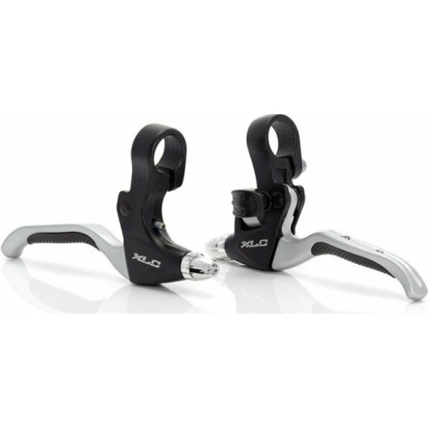 Xlc - Remgreep set - zilver met zwart ZWART/ZILVER - Afbeelding 2