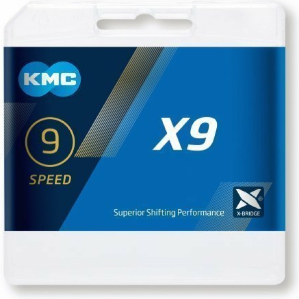 Kmc ketting X9 silver/grey 114s Zilver - Afbeelding 2