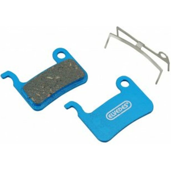 Elvedes schijfremblok Shimano BR-M535 organic Blauw