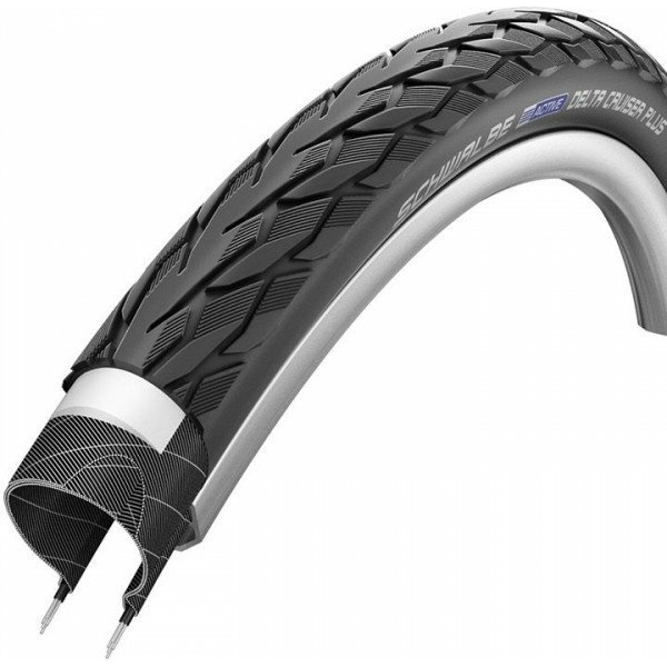 Schwalbe btb Delta Cruiser Plus 28 x 1.40 zw refl Zwart - Afbeelding 5