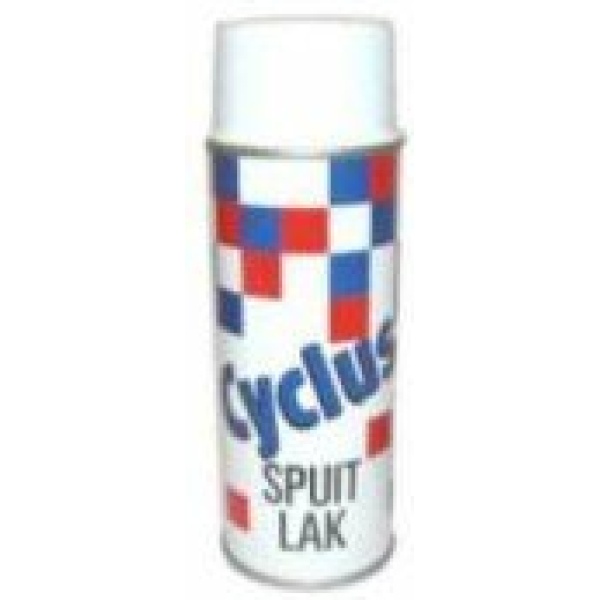 Cyclus spuitlak 400cc wt Wit Glans