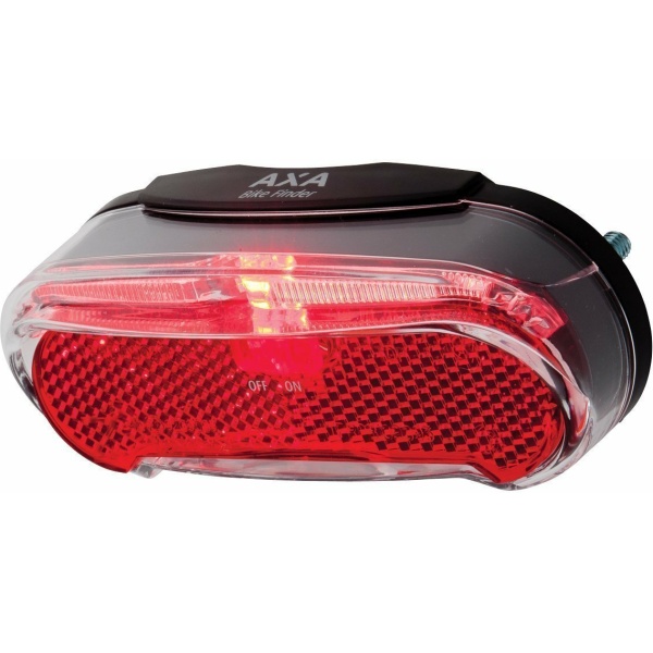 Axa Dragerachterlicht Riff aan/uit 80 mm (werkplaatsverpakking) Rood|Transparant