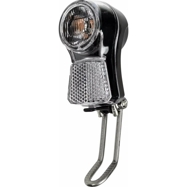 Edge Koplamp Swift 2.0 - 1 Led met Reflectie - incl. batterijen Zwart