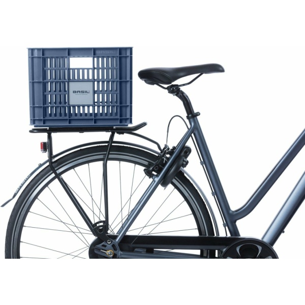Basil fietskrat 29.5L recycled Bluestone