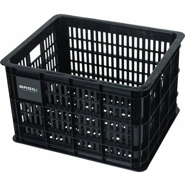 Basil Fietskrat 29.5L - MIK Zwart - Afbeelding 3