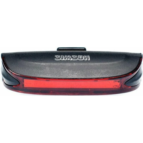 Simson Line Achterlicht 20 LED USB - 022008 Zwart