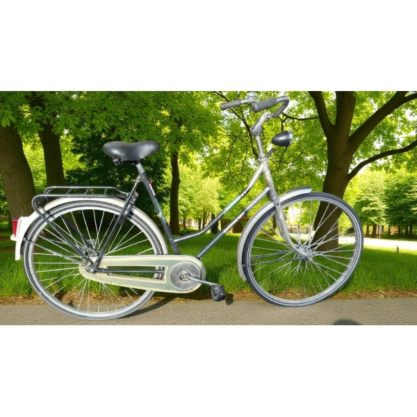 Batavus Torino Ego KT Remnaaf Crem / Groen Dames