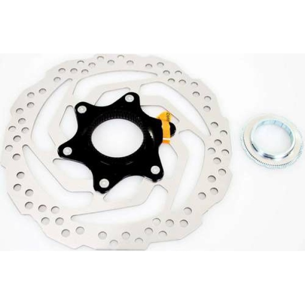 Shimano RT110 Remschijf Ø160mm CL -/Zwart Zilver