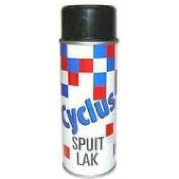 Cyclus spuitlak 400cc zw gl Zwart Glans