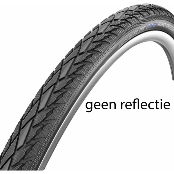 Schwalbe ROAD CRUISER28X1.25 32-622 DRAAD KEV. Zwart