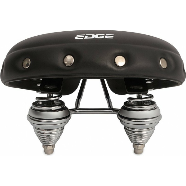 Edge Fietszadel Urban XL - Zwart