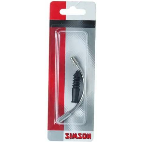 Simson V-brake Kabelbocht 90 gr S07 Zilver|Zwart - Afbeelding 2