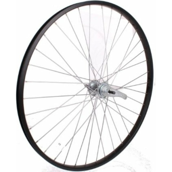Falkx Achterwiel 28 inch - Zwarte aluminium velg - KT remnaaf