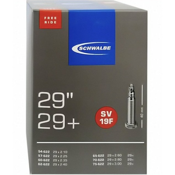 Schwalbe SV19F Binnenband 28-29 x 2.00-3.00 FV 40mm - Zwart