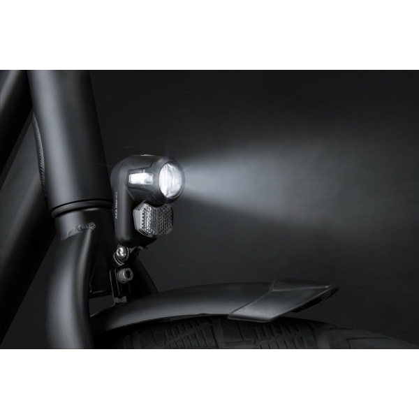 Axa koplamp Nox City batterij 4 lux Zwart