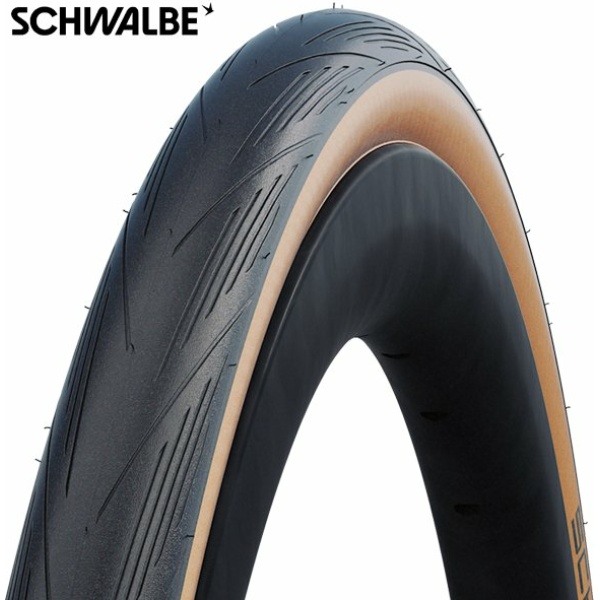 Schwalbe btb Lugano II 700 x 25 cl-sk Zwart/Classic - Afbeelding 2
