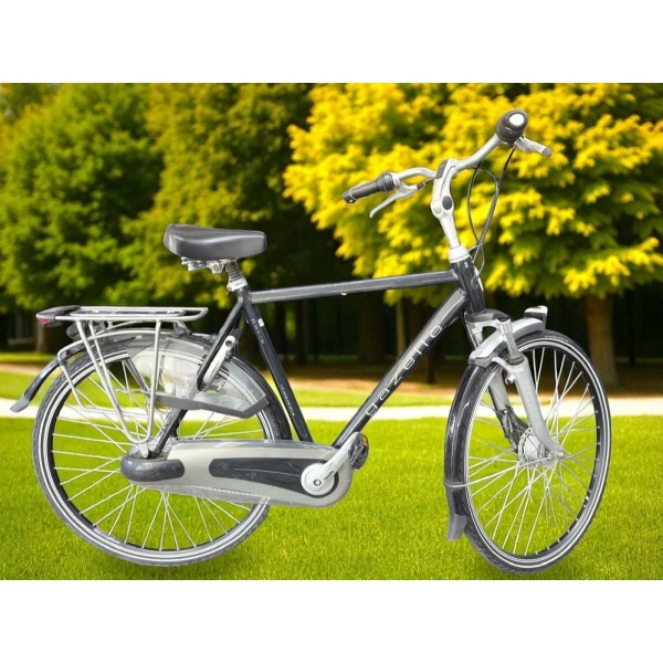 Gazelle Paris Plus Nexus 7 Handrem Naafdynamo Zwart Heren