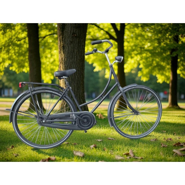 Classic Omafiets KT Remnaaf Zwart Dames