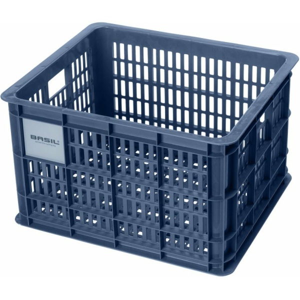 Basil fietskrat 29.5L recycled Bluestone
