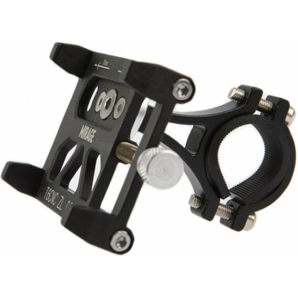 Mirage G20 Telefoonhouder Aluminium - Gun Zwart