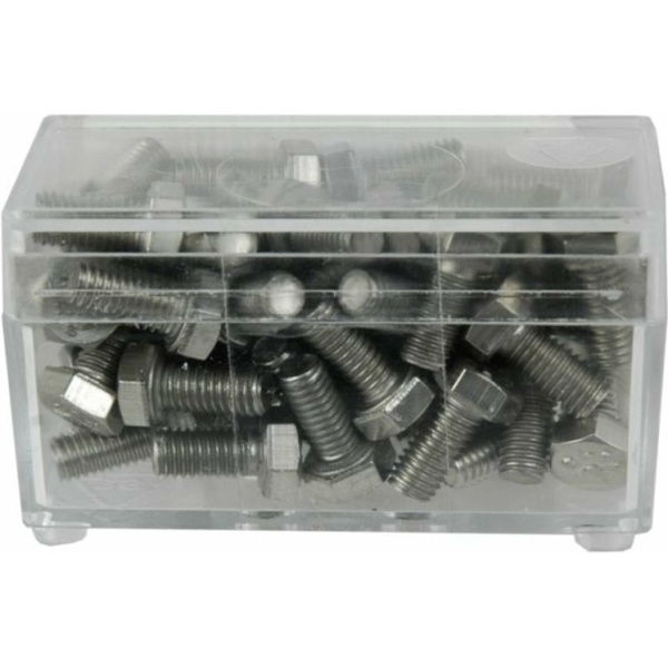 Bofix Bouten zeskant M5x20 RVS per stuk Zilver