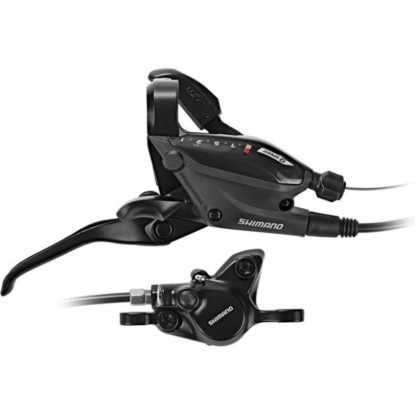 Shimano Hydraulische remset 9-speed ST-EF505 / MT200 Achter - Zwart
