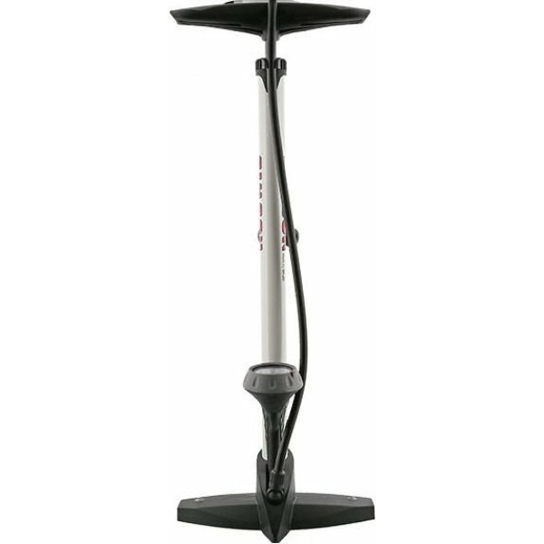Simson POMP HOGEDRUK STAAL MET MANOMETER 020601 Zilver|Zwart