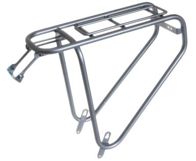 Steco achterdrager Power Safety Carrier zilver Grey