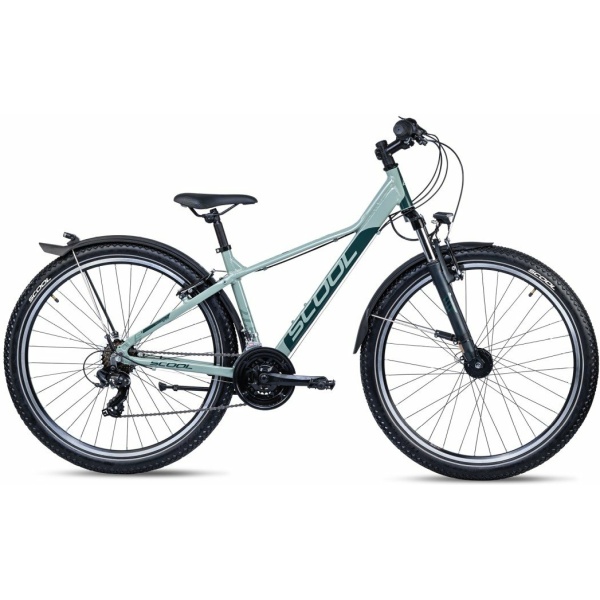 Scool troX EVO 27,5 Inch 21-Speed RH40 Pastel Green/ Dark Green Jongens 2025