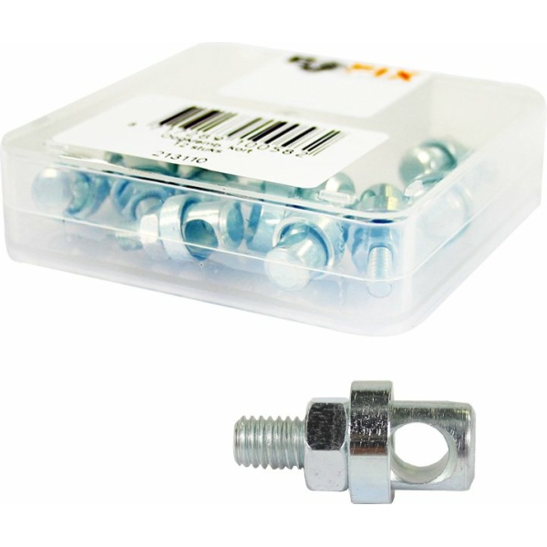Bofix Fietsspatbord Oogbout M5x12 Per stuk Zilver - Afbeelding 2