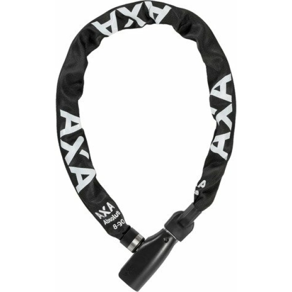 Axa Absolute Kettingslot 8mm 90cm - Zwart