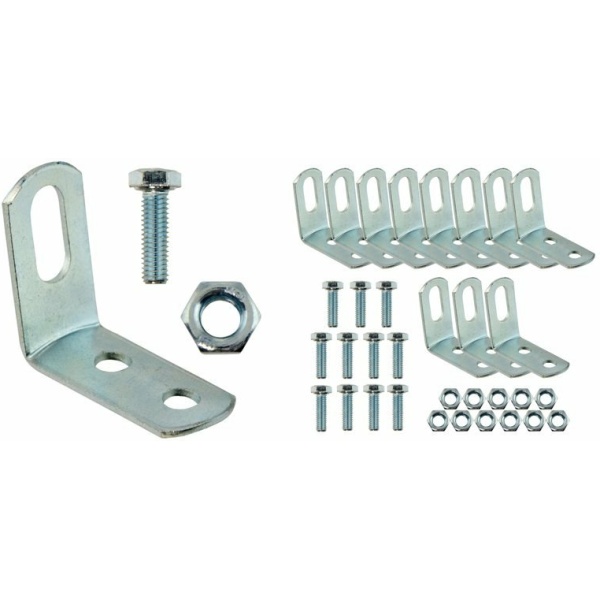 Bofix Spatbord Bevestigings Haak Compleet - Zilver (1) Chroom
